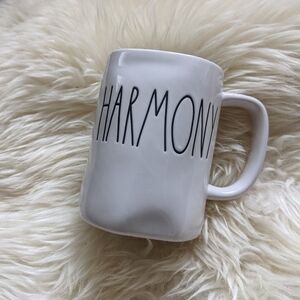 RAE DUNN Harmony large ceramic mug